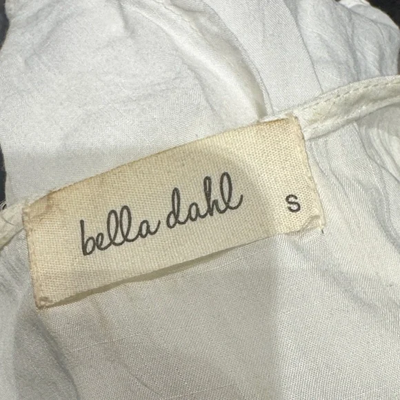 Bella Dahl Cream Racerback Tank Top - Picture 4 of 4